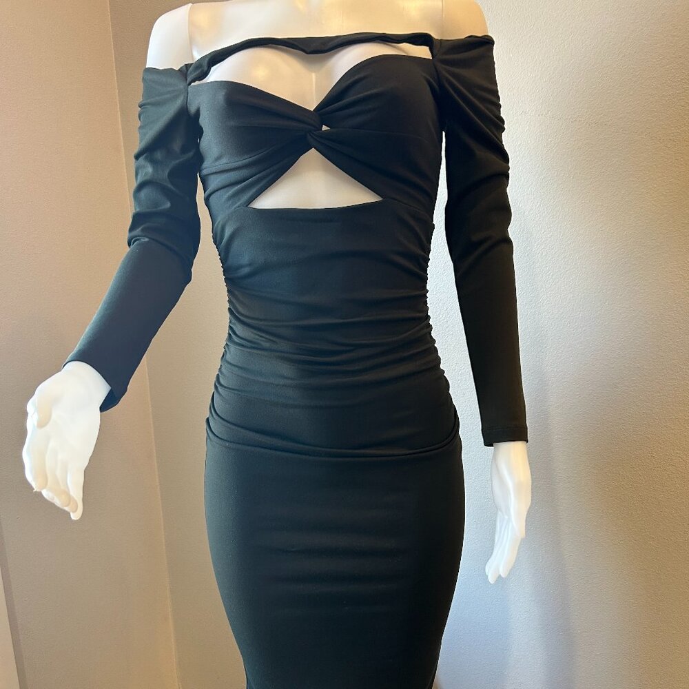 Susana Monaco Hunter Green Bodycon Dress